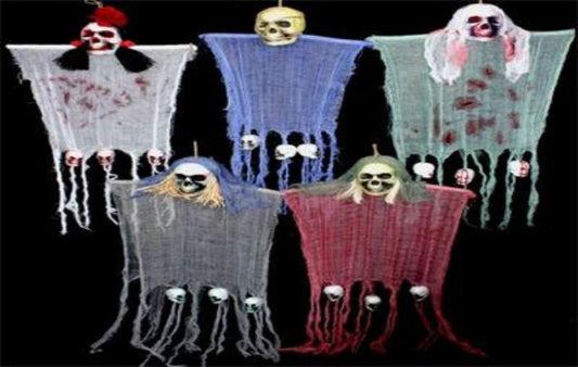 ADORNO HALLOWEEN CALAVERA FLOR