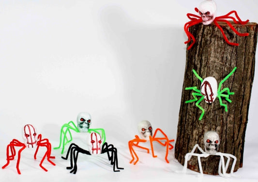 ADORNO HALLOWEEN CALAVERA ARANA