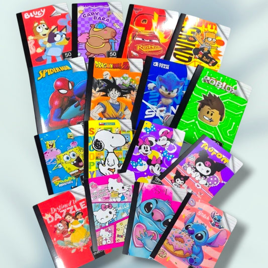 CUADERNO COSIDO  A5 100HOJA