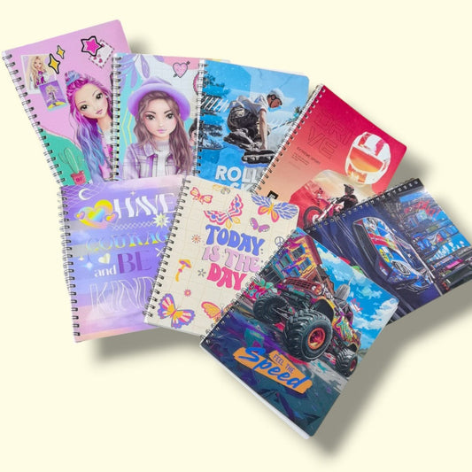 CUADERNO RESORTE 80H 203*267