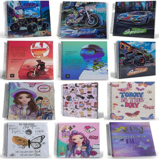 CUADERNO RESORTE 120H 203*267