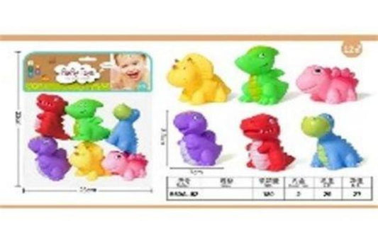 DINOSAURIO PVC 6PCS BOLSA 560A-92