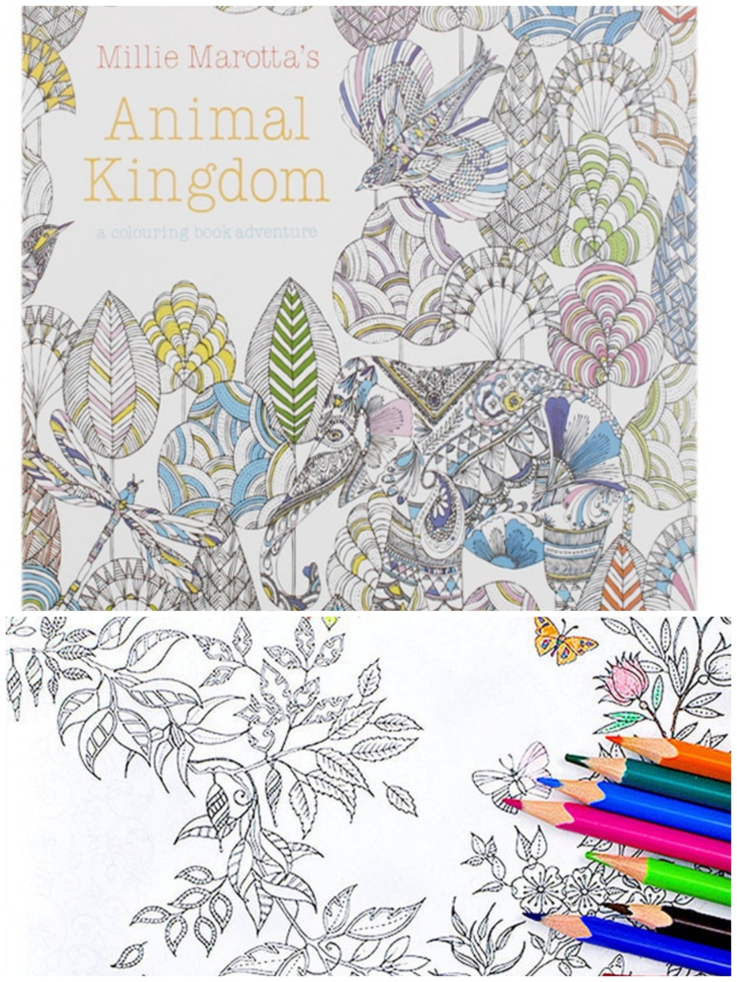 LIBRO COLOREAR FLOR A