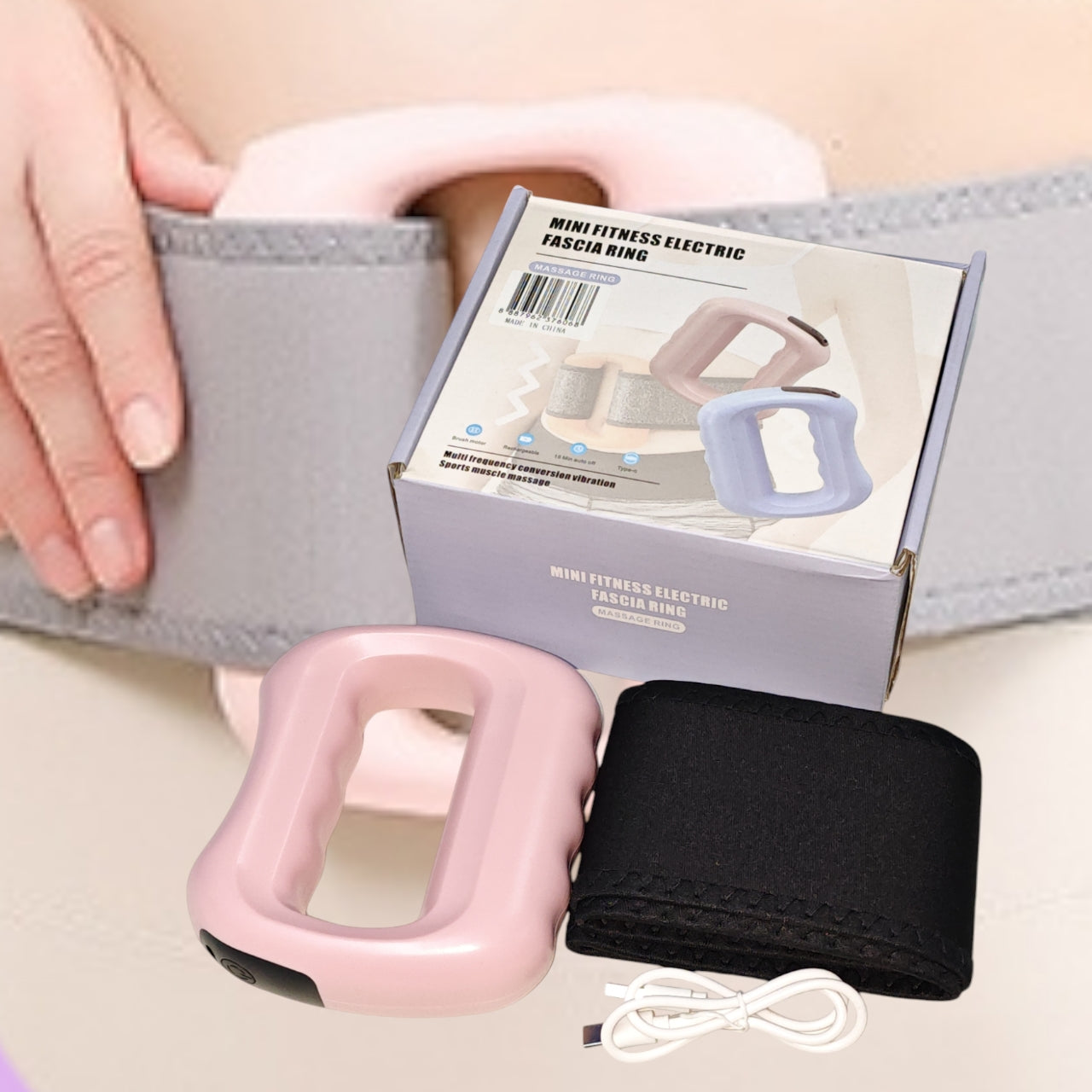 MASAJEADOR ELECTRICO CON CINTURON