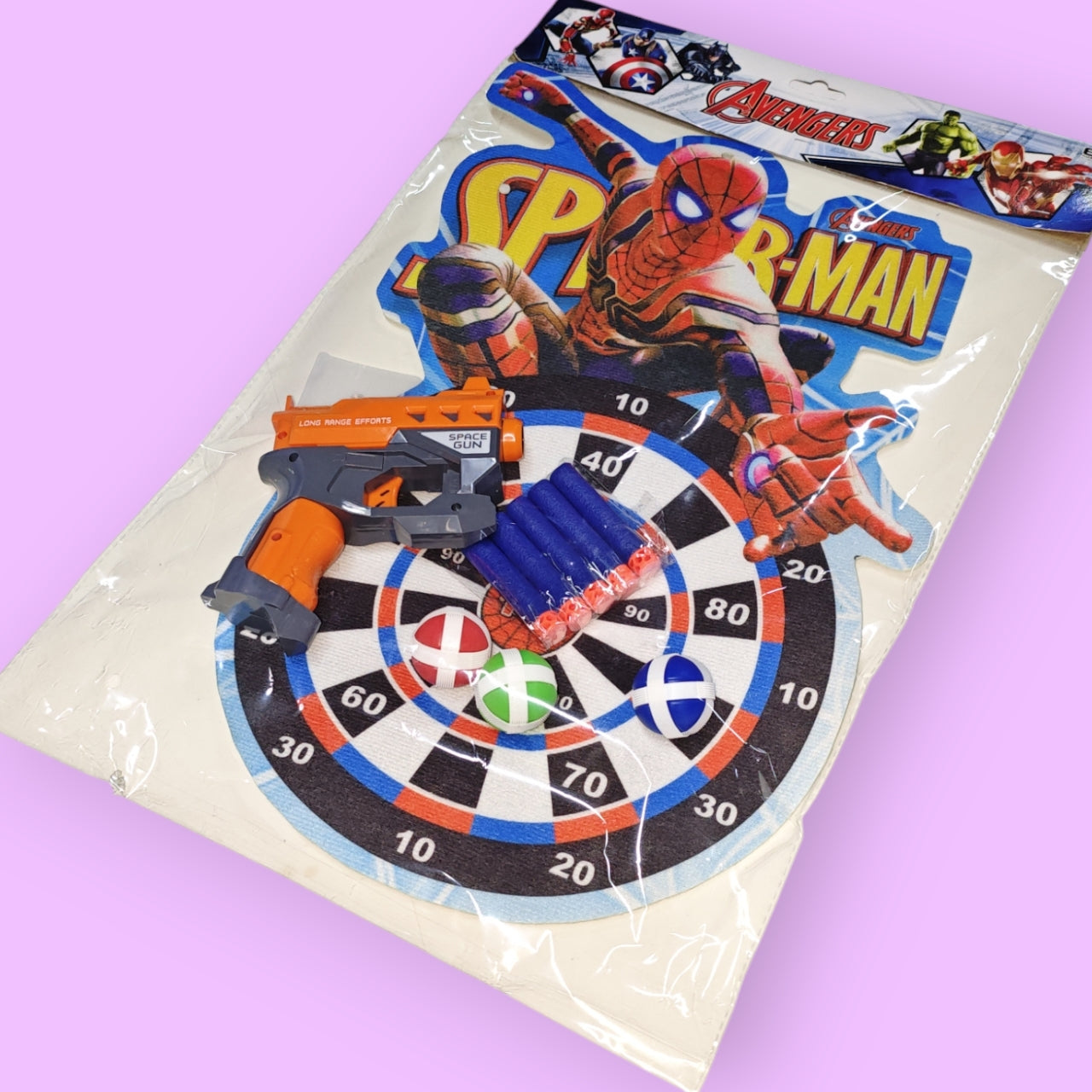 DARDO+PISTOLA HOMBRE ARANA 999-54