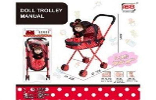 COCHE CON MUNECA CS5818