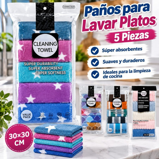 LIMPION COCINA 5PCS 30*30CM 265-5