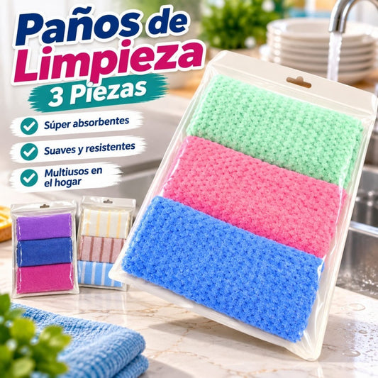 LIMPION COCINA 3PCS 30*30CM 265-6