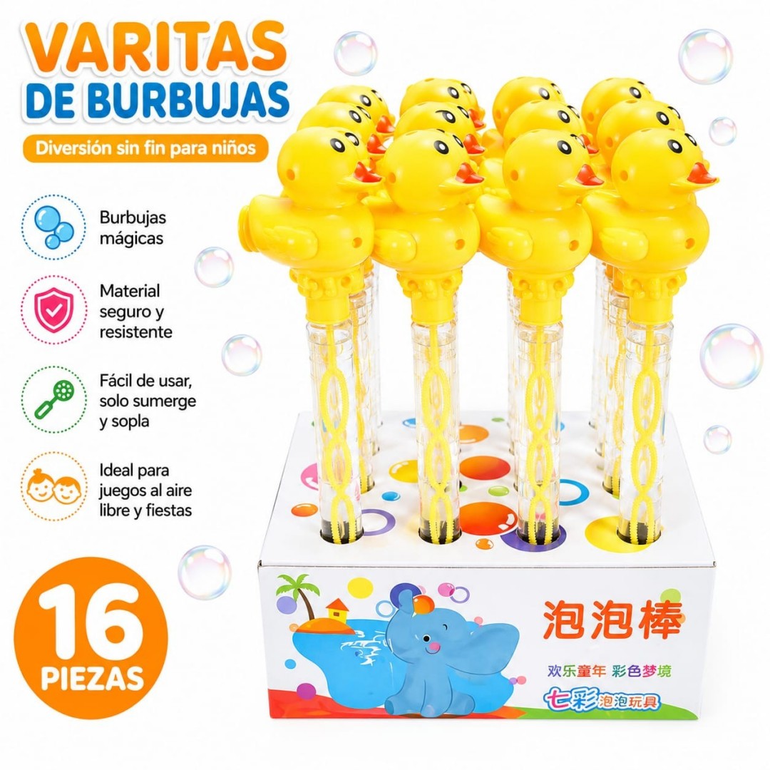 BURBUJA TUBO PATO