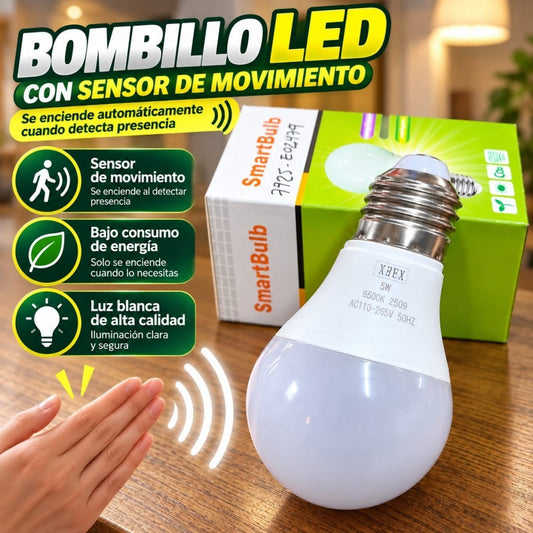 BOMBILLO LED CONTROL VOZ 5W 2509 SF-5WSQ-A