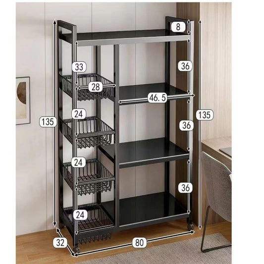 ESTANTE METAL 4 NIVER 80CM