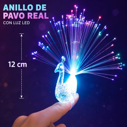 ANILLO LED PAVO REAL