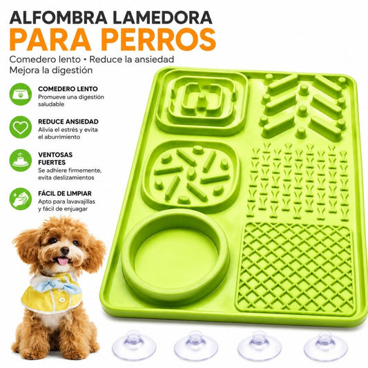 COMEDERO LENTO CON TAPETA LAMEDOR J-35
