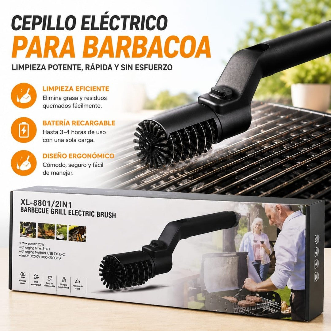 CEPILLO ELECTRICO PARA PARRILLA