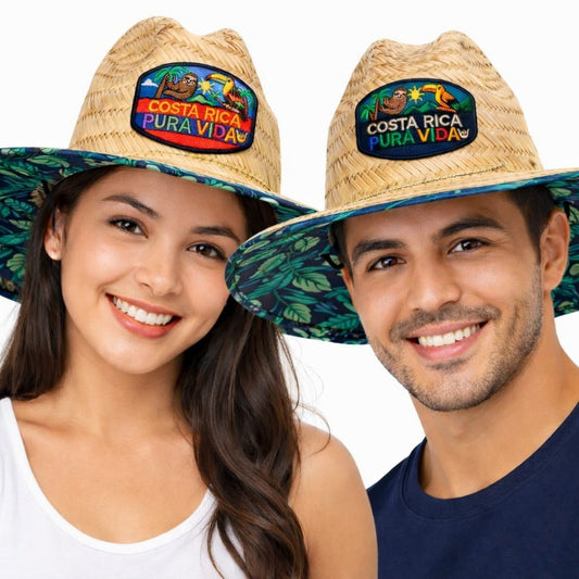 SOMBRERO PAJA CR PURA VIDA
