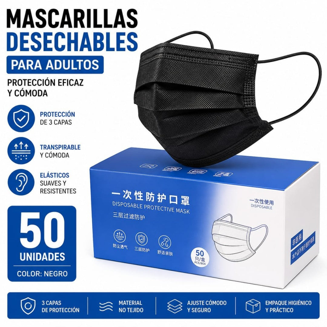 CAJA MASCARILLA