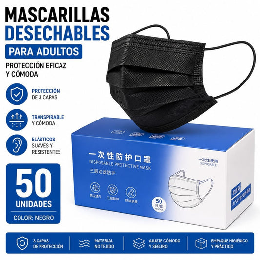 CAJA MASCARILLA