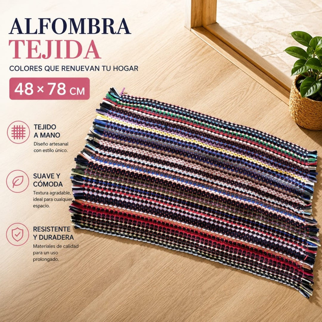 ALFOMBRA TELA TEJIDO 48*78