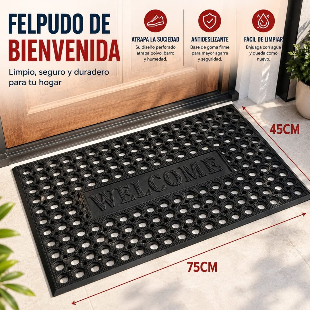 TAPETE FELPUDO WELCOME 45*75 A