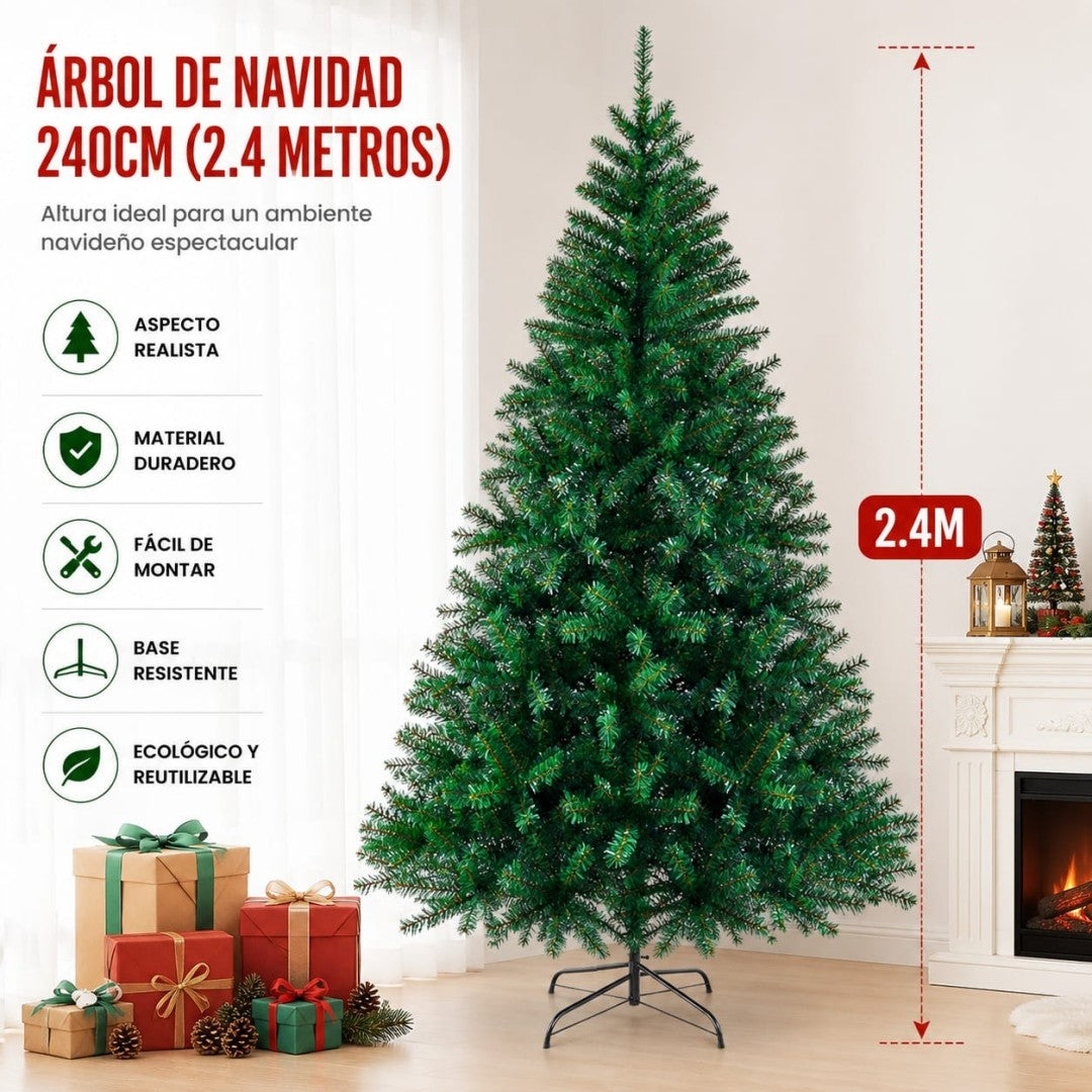 ARBOL NAVIDAD 240CM VERDE