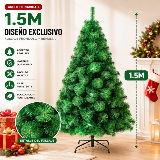 ARBOL NAVIDAD 150CM PINO VERDE
