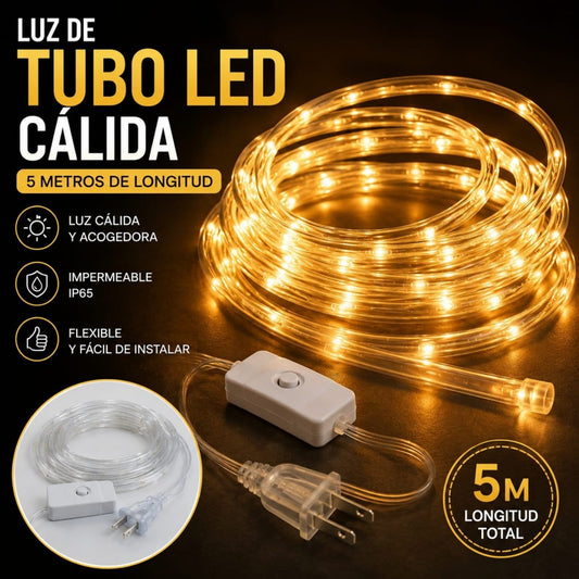 LUZ MANGUERA PEQ LED 5M 50L
