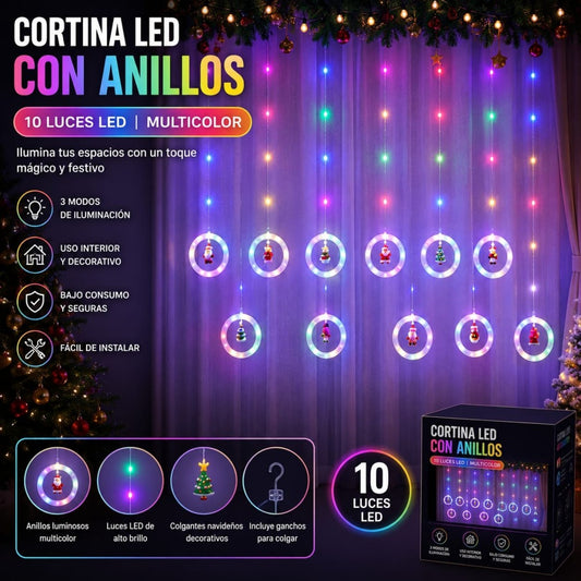 LUZ NAVIDAD AROS 10L CALIDO