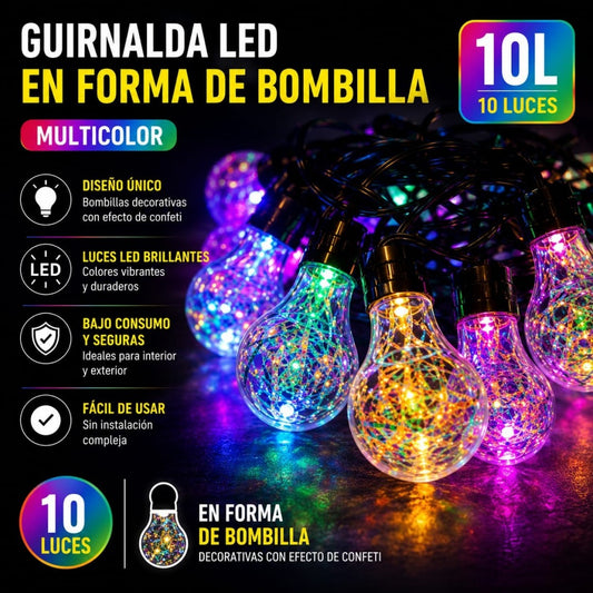 LUZ BOMBILLO 10L