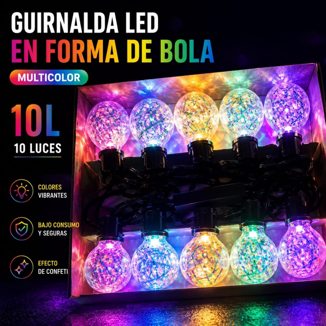 LUZ BOTELLA BOLA 10L