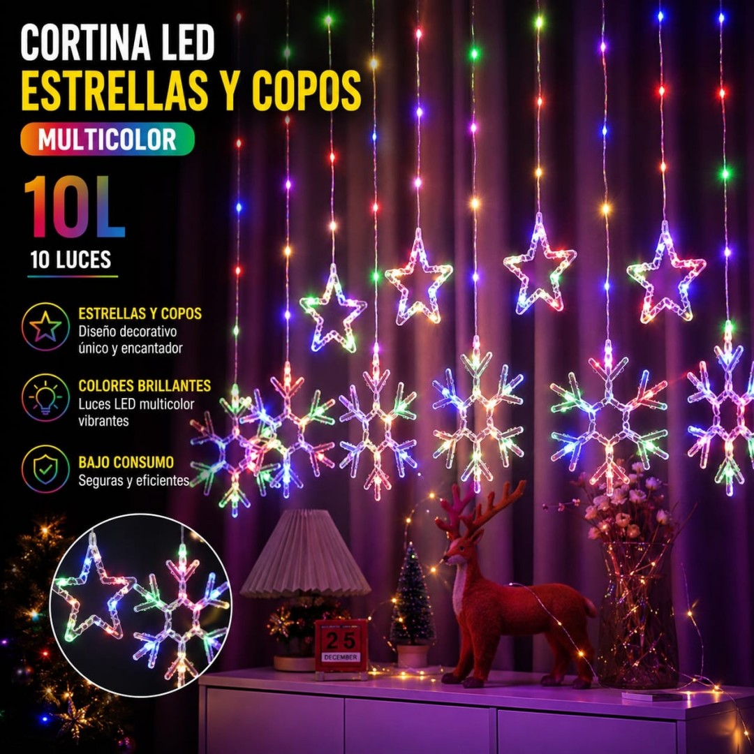 LUZ NIEVE ESTRELLA 10TIRA