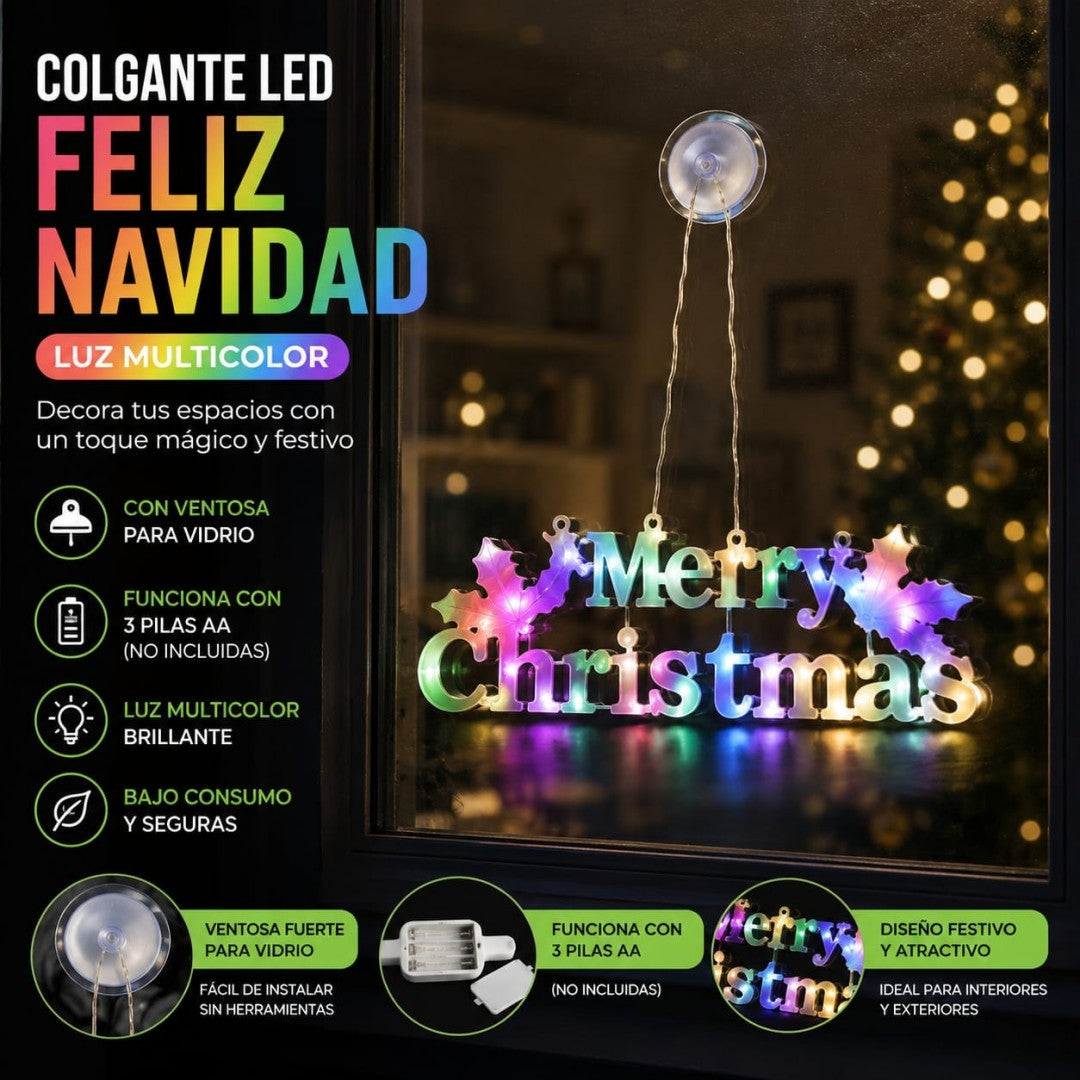 LUZ MERRY CHRISTMAS COLOR