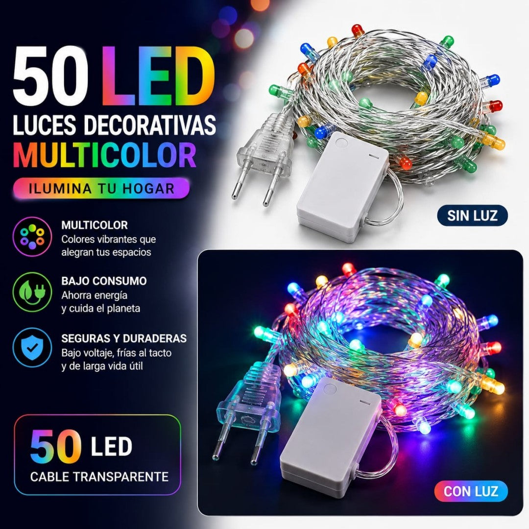 LUZ LED 50L COLOR