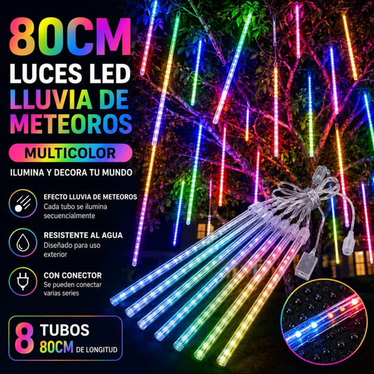 LUZ METEORITO 80CM COLOR