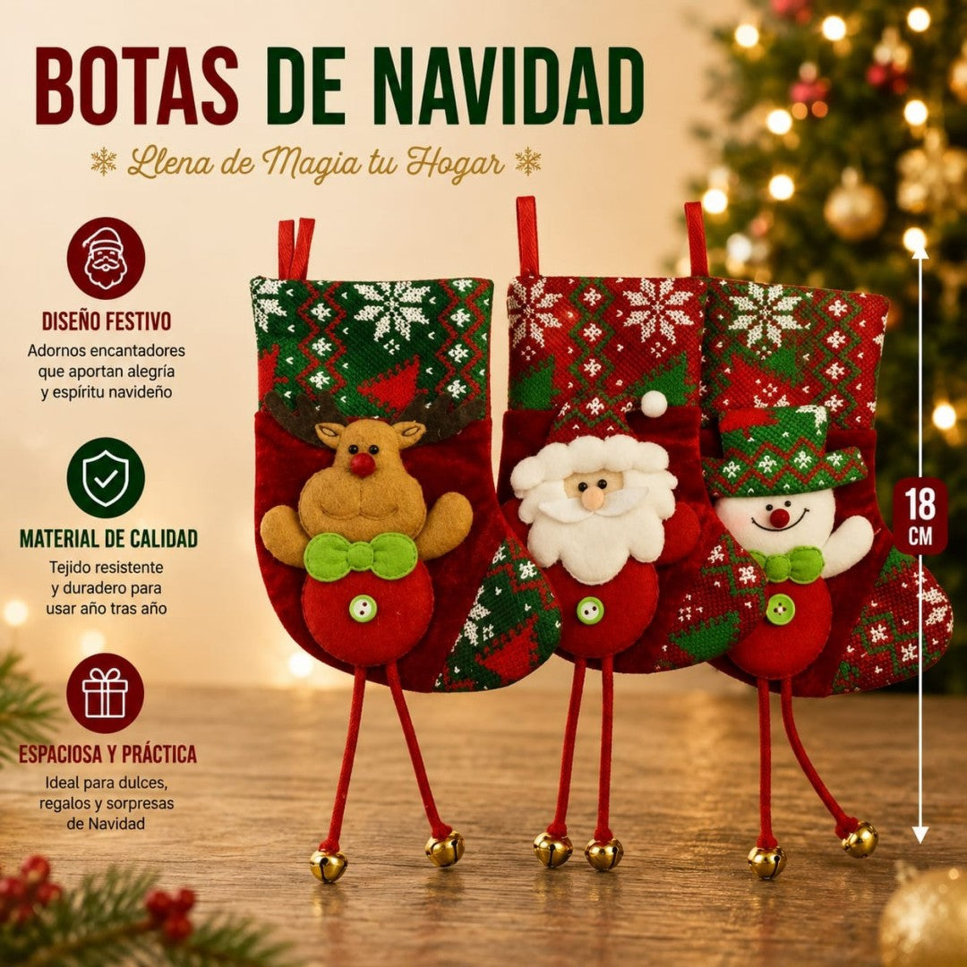 BOTAS NAVID PIERNA CHIRINDRIN PEQ 18CM