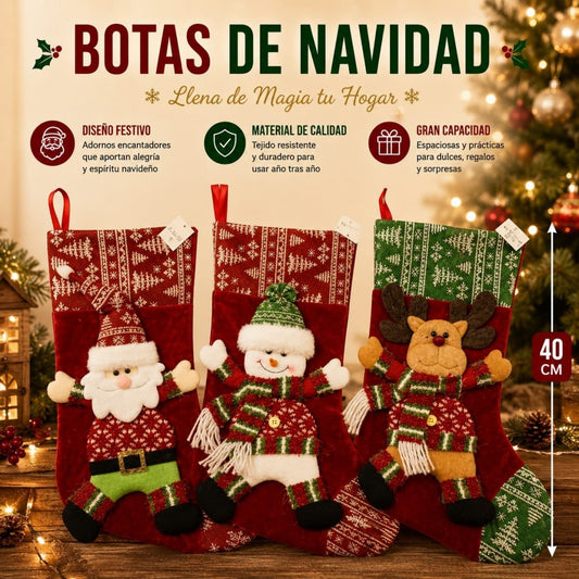 BOTAS NAVID ARBOL GDE 40CM