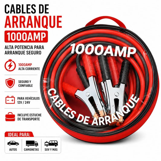 CABLE DE ARRANQUE AUTOMOTRIZ 1000A