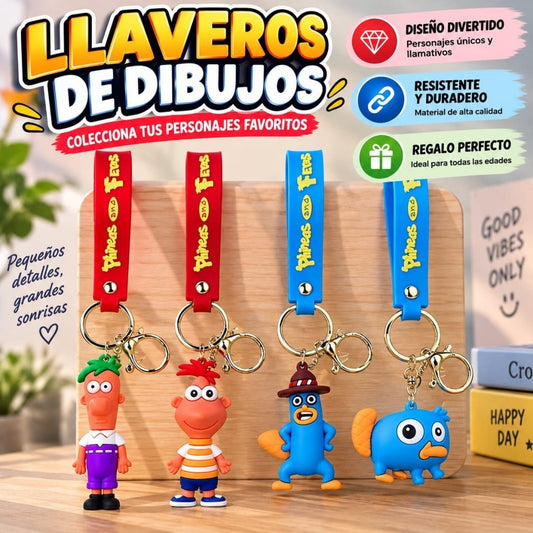 LLAVERO PHINEAS FERB