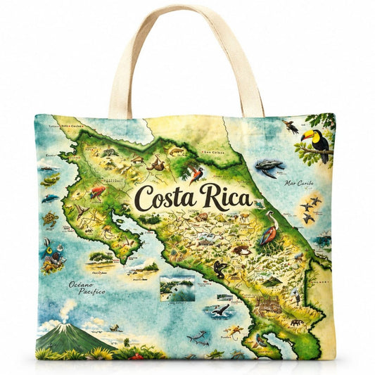 BOLSO TELA MAPA CR