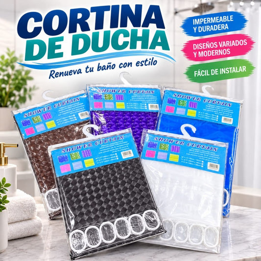 CORTINA DE BANO B-023D