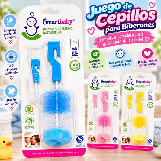 CEPILLO PARA CHUPONES 2PCS 6055