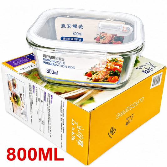 RECIPIENTE DE VIDRIO 800ML LWY-161
