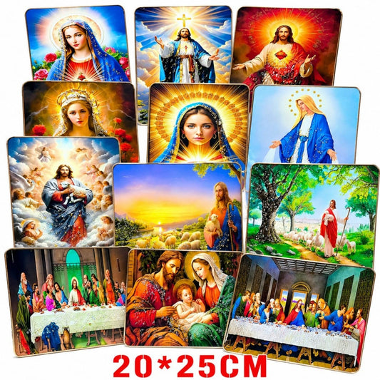 CUADRO CON DIAMANTE 20*25 RELIGIOSAS