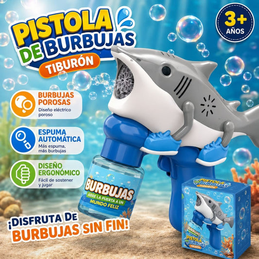 PISTOLA BURBUJA BRAINROT DIBURON