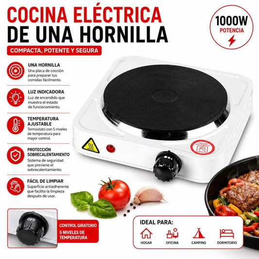 COCINA ELECTRICA C/ 1 DISCO 1010A