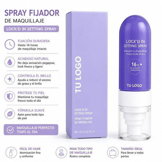 SPRAY FIJADOR DE MAQUILLAJE 16HORA