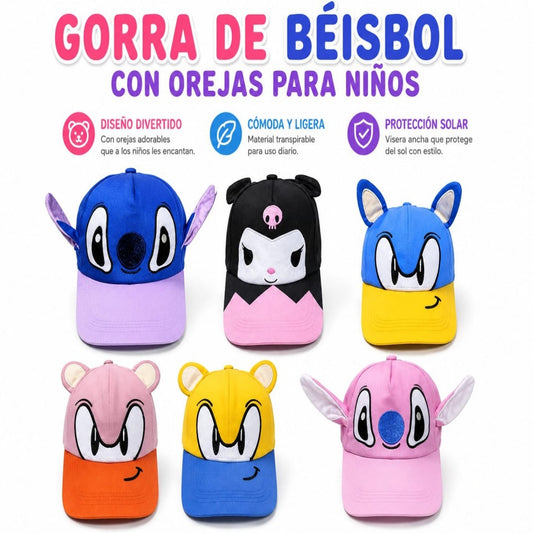 GORRA C/OREJA PERSONAJE