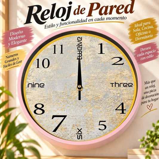 RELOJ PARED YS8081-15