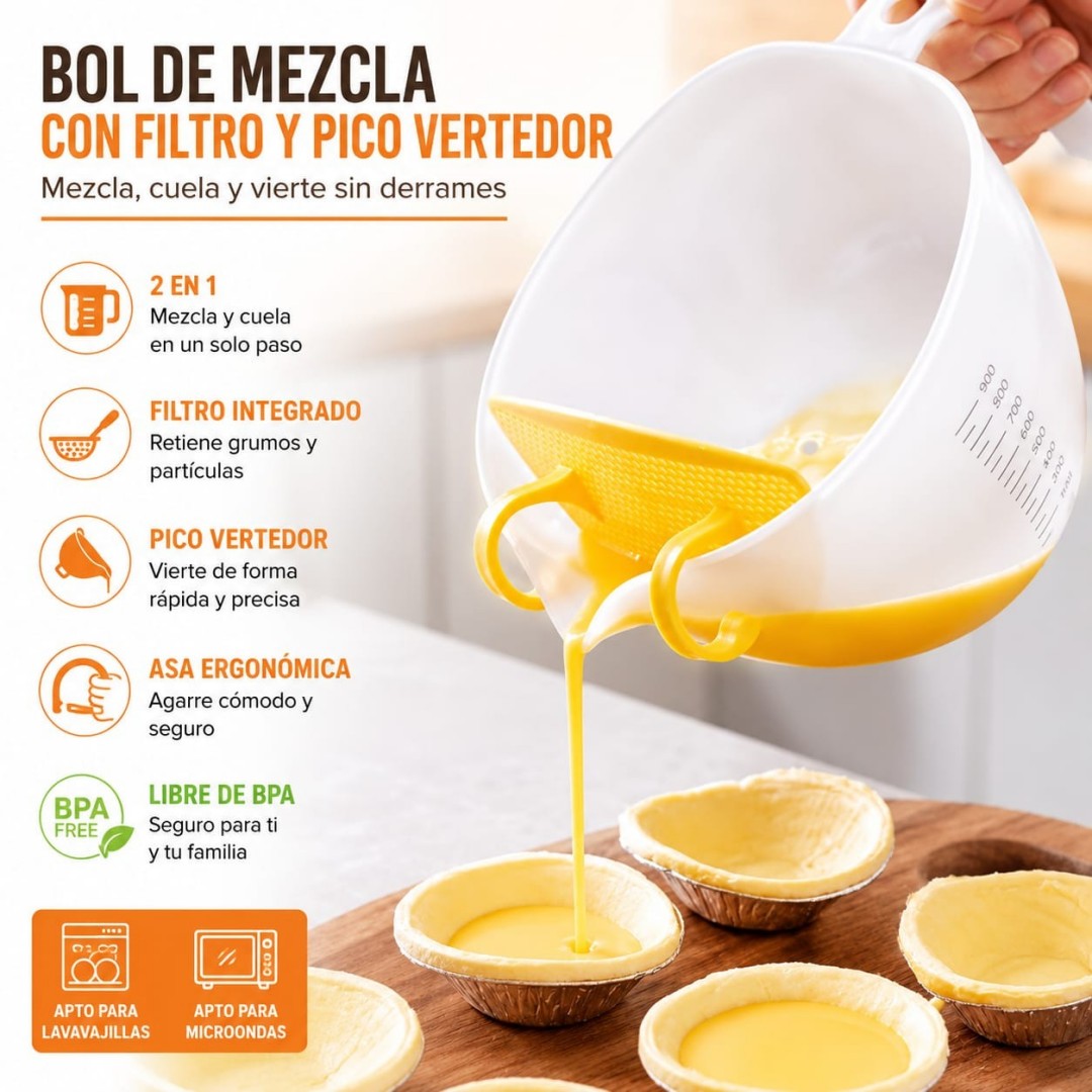 TAZON MULTIFUNCIONAL CON COLADOR