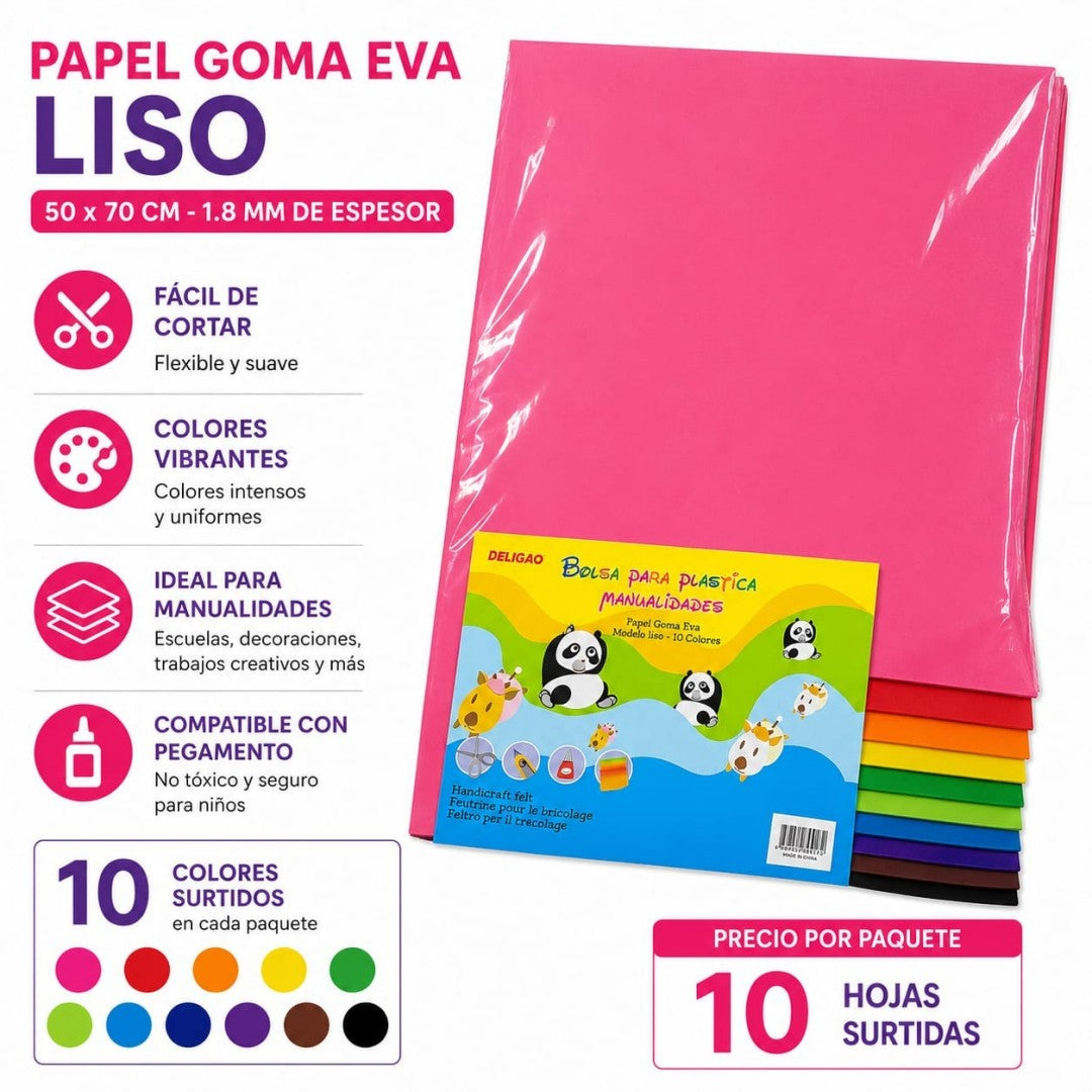 PAPEL FON 10 COLOR 50*70
