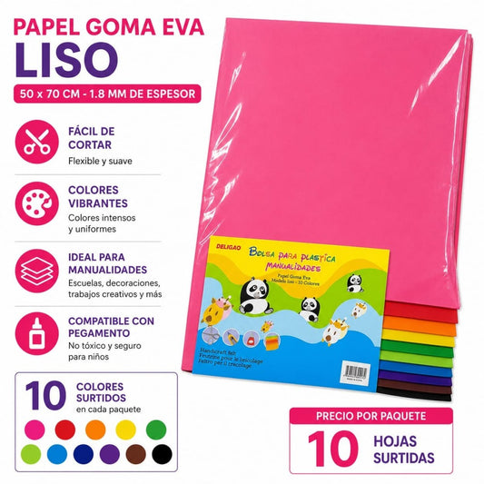 PAPEL FON 10 COLOR 50*70